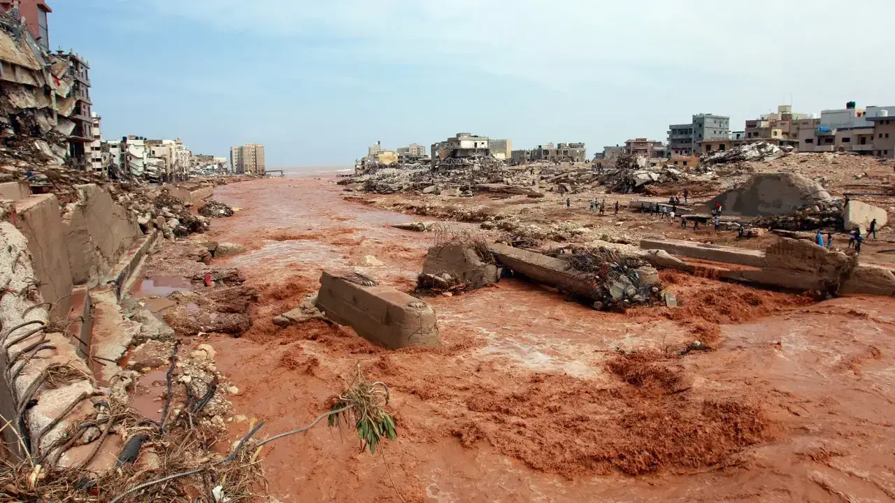 Horrific Libya flooding made up to 50 times more likely by planet-warming pollution, scientists find