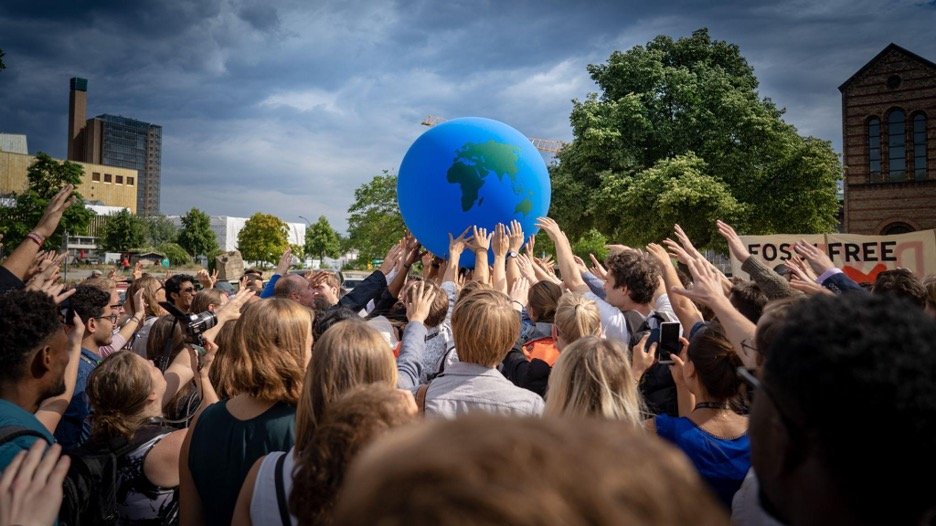 Demonstration on Global Climate and Environmental Issues in Berlin