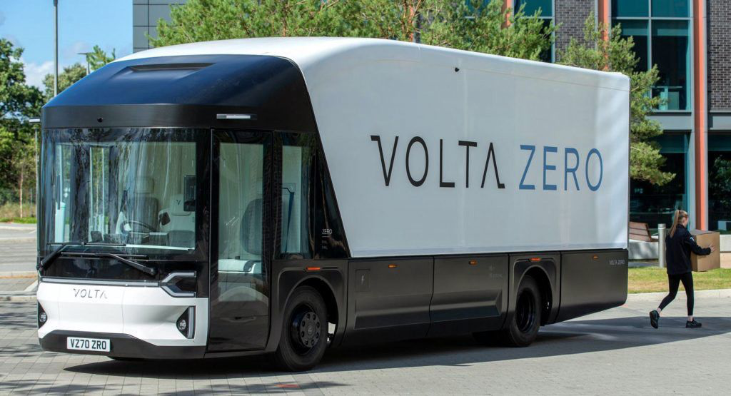 Figure 4: Volta Truck. Photograph: Carscoop​
