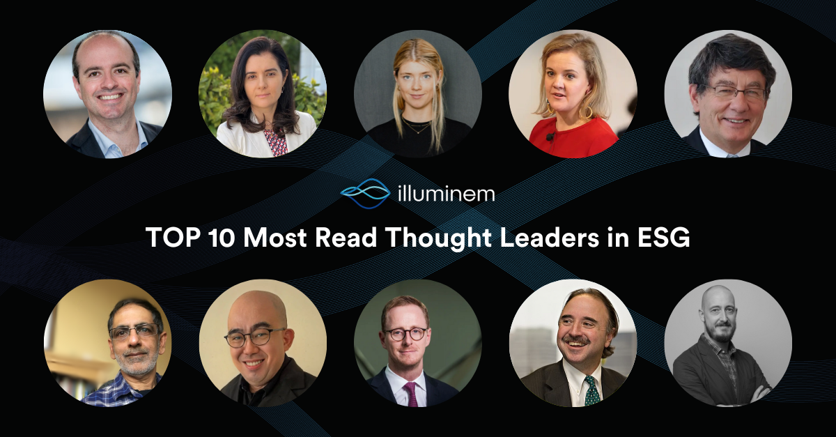Top 10 thought leaders in ESG