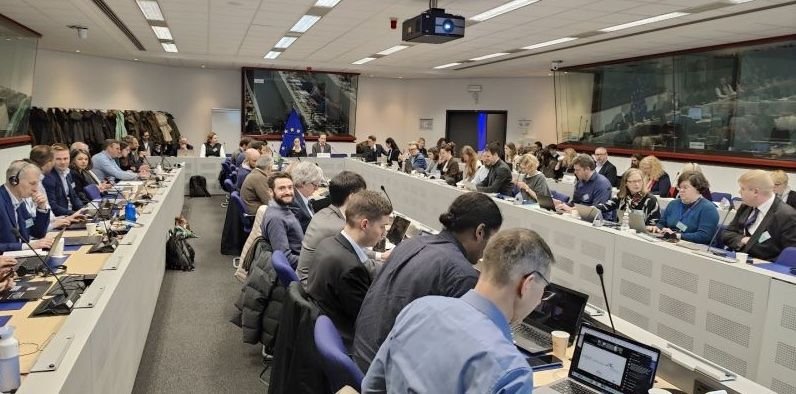 The first meeting of the European Commission’s Carbon Removals Expert Group. Photo by Eve Tamme