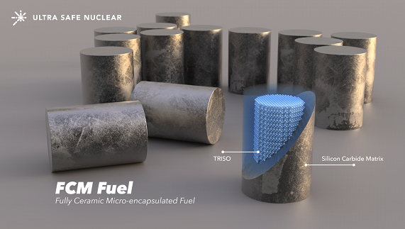 Figure 3:  Fully Ceramic Micro-encapsulated Fuel.
https://usnc.com/ultra-safe-nuclear-opens-salt-lake-city-facility-to-support-development-of-fully-ceramic-micro-encapsulated-fuel/