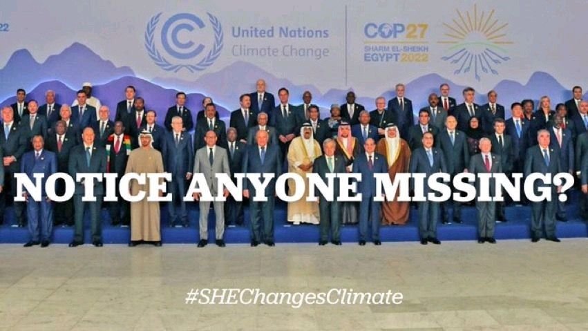 The most striking photo from COP27