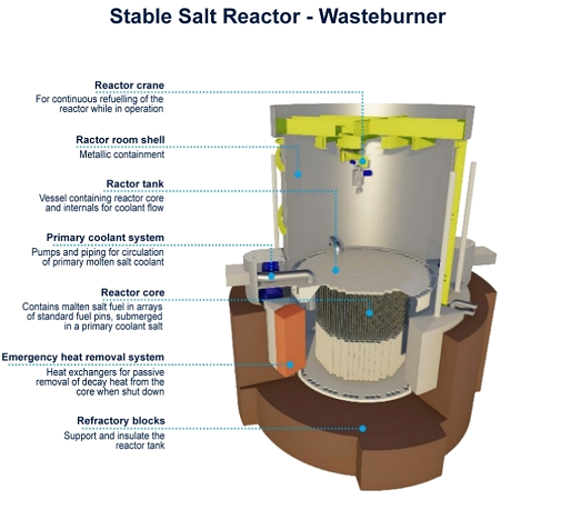 Figure 4: Stable Salt Reactor - Component Diagram.
https://www.neimagazine.com/features/featurethe-waste-burning-stable-salt-reactor-9563796/featurethe-waste-burning-stable-salt-reactor-9563796-558225.html