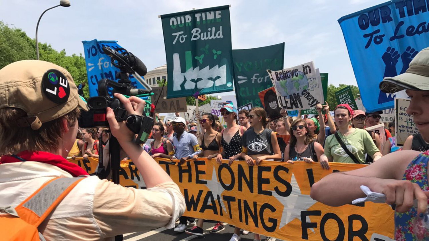 climate rally