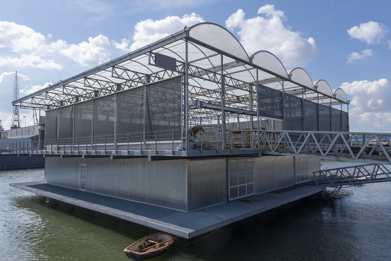 Figure 3: The world’s first floating farm, also in Rotterdam, the Netherlands